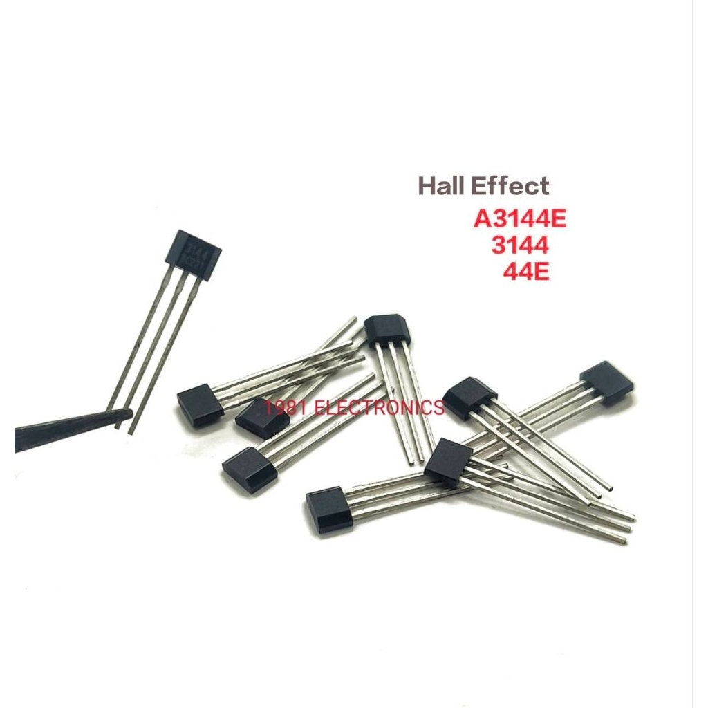 ราคา 1ตัว 👉👉 A3144 (44E) 3144 A3144E Hall Effect Sensor TO-92S เซ็นเซอร์วัดรอบมอเตอร์ 4.5 -24V