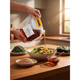 น้ำมันงาคั่ว 100% 2.5 ลิตร สำหรับปรุงอาหาร ให้มีกลิ่นหอม อร่อยกลมกล่อม | Roasted White Sesame Oil