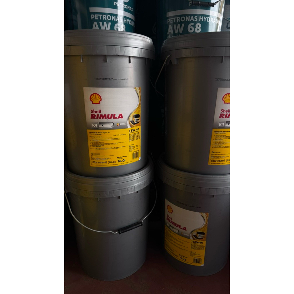 น้ำมันเครื่อง Shell Rimula 15w-40
