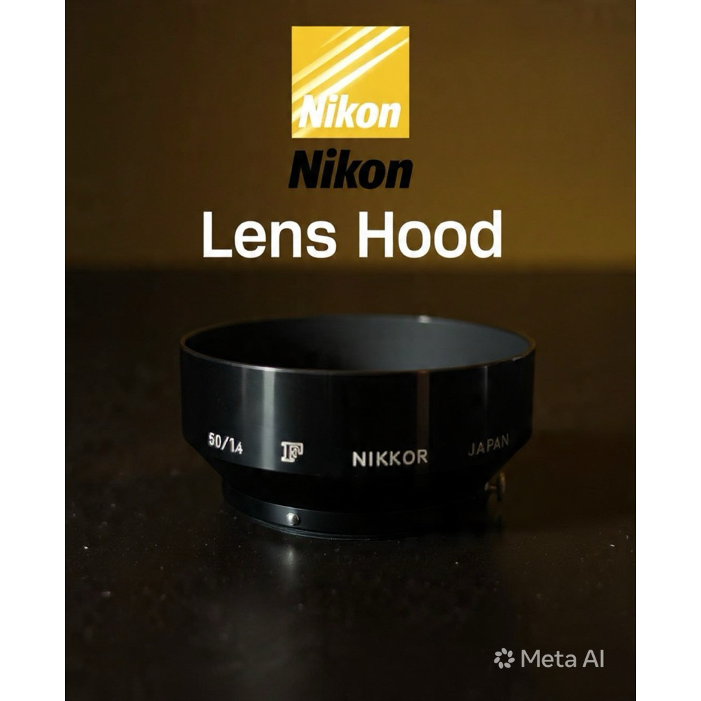 Nikon Lens HOOD 50/1.4 F NIKKOR Japan