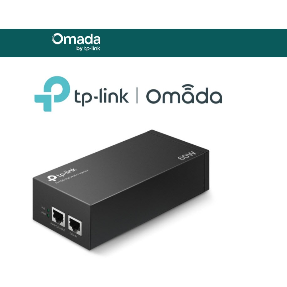 TP-LINK POE160S Gigabit PoE+ (TL-POE160S) Injector Power Over Ethernet Adapter 30W 48V