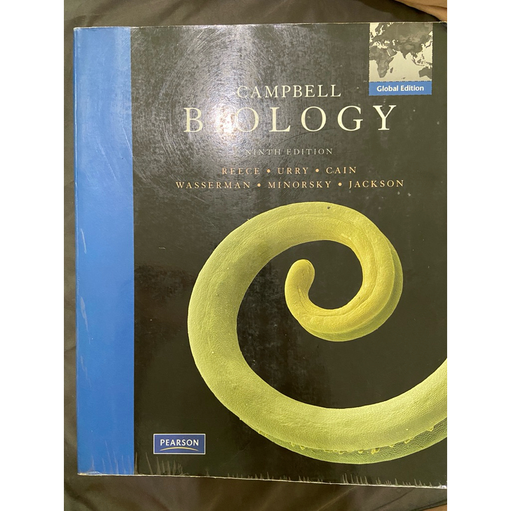 Campbell biology : The study of life หนังสือ ชีววิทยา เนื้อหาครอบคลุม ฉบับ ภาษาอังกฤษ Global edition