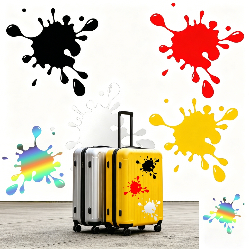 พร้อมส่ง🔥 สติ๊กเกอร์ติดกระเป๋าเดินทาง 🧳 Travel Bag Stickers / PVC สติกเกอร์กันน้ำ 100% สติ๊กเกอร์ชิ้นใหญ่