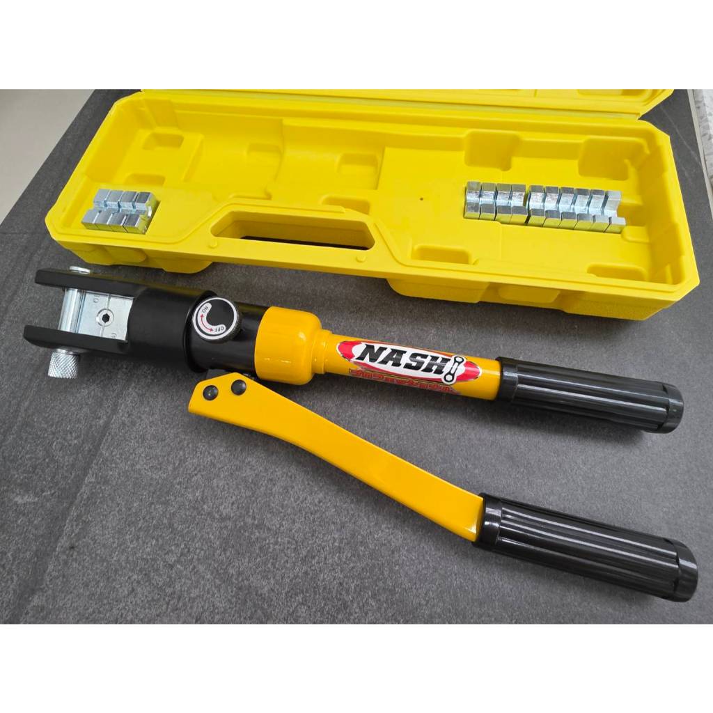 NASHI คีมย้ำหางปลา ไฮดรอลิกเครื่องย้ำ YQK-300 ขนาด 16-300 Sq mm และ YQK-120 ขนาด 16-120 ย้ำสายไฟ ไฮด
