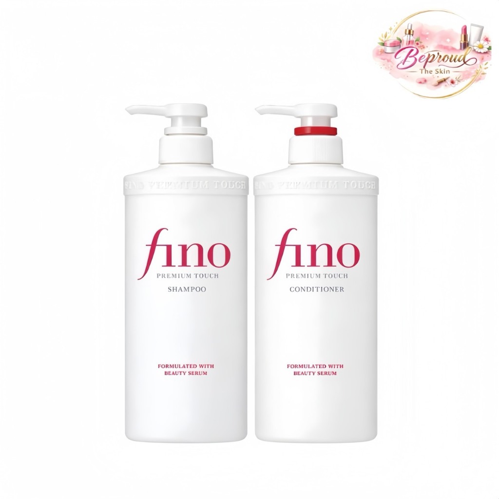 💦ซื้อ 2 แถม 1💦 Shiseido Fino Premium Touch Hair Shampoo/Conditioner 550ml. แชมพู/ครีมนวด จาก Fino by Shiseido