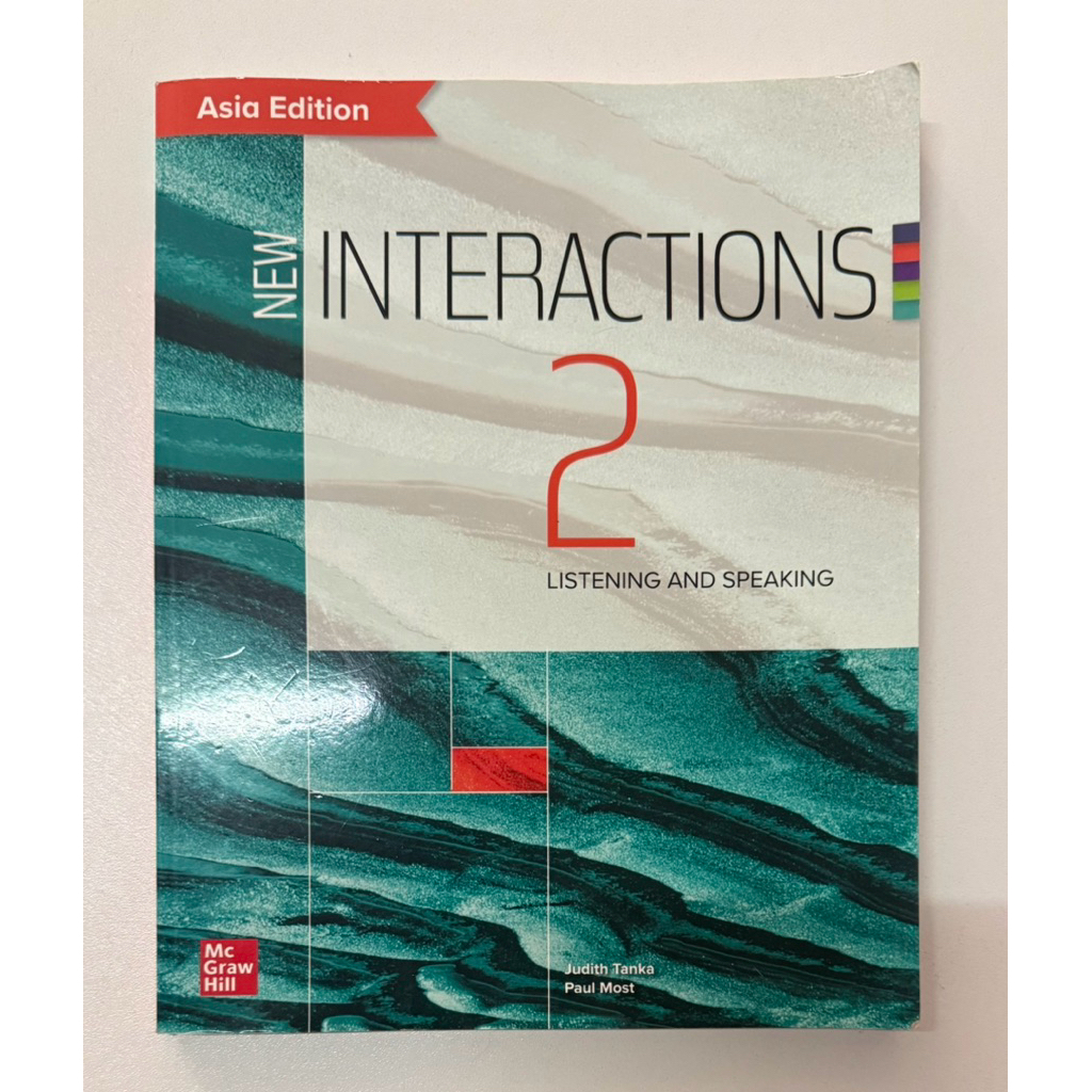 New Interactions Level 2 Listening and Speaking รหัสยังไม่ได้ขูด (Asia Edition)