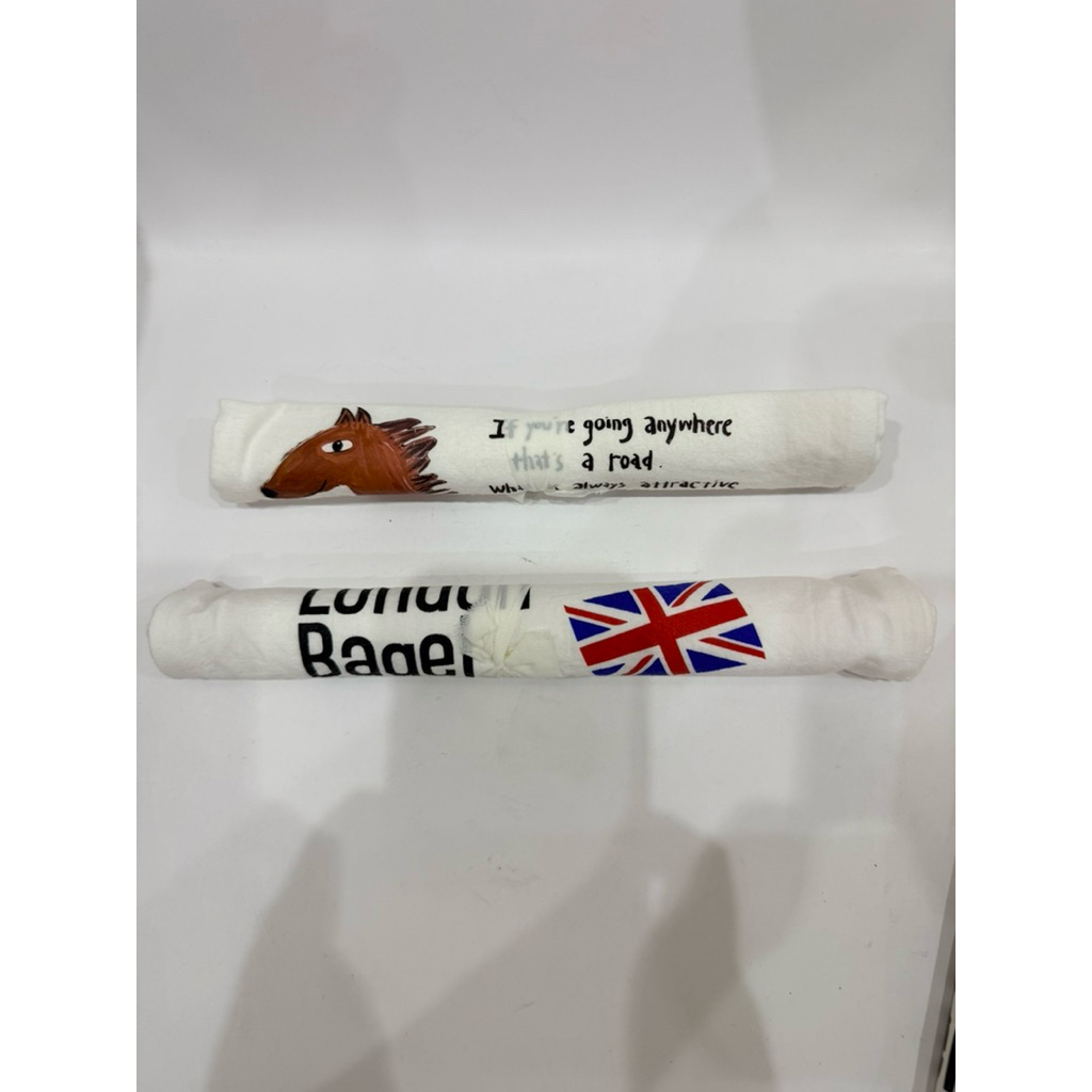 กระเป๋าผ้า London Bagel Museum ประเทศเกาหลี ขนาด 25 cm และ 22 cm