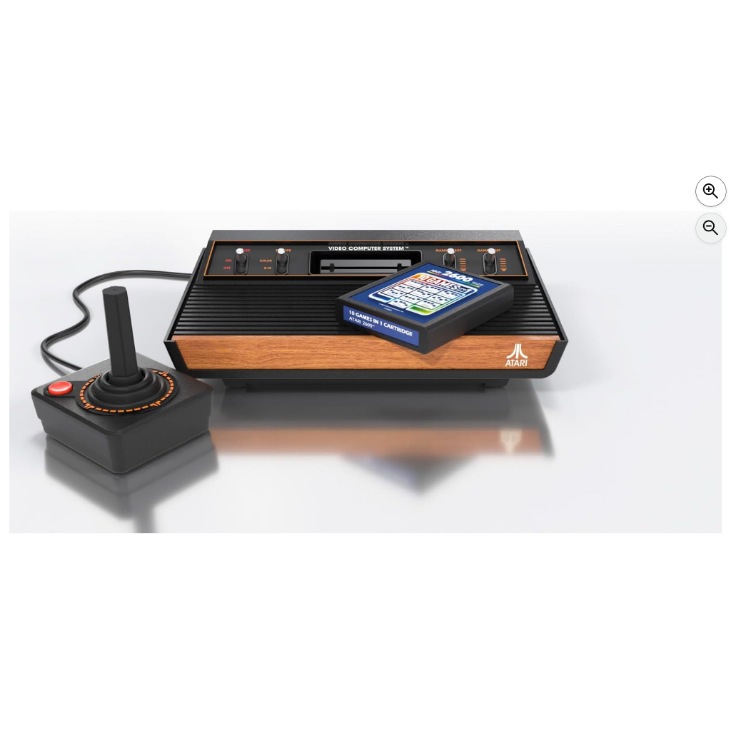 Atari 2600+ Console เครื่องเกม Atari Retro พร้อมตลับ 10 เกมในตัว | รองรับ Atari 2600 & 7800 | HDMI |
