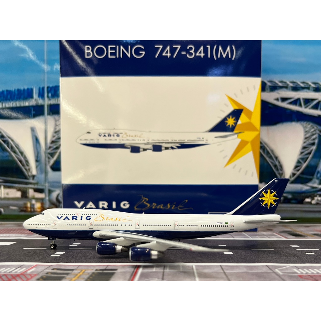 Phoenix Model [12064] 1:400 Varig B747-300 PP-VNH
