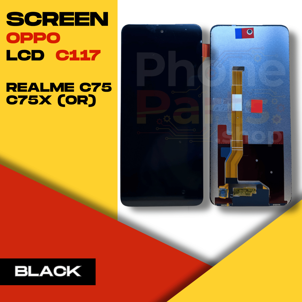 หน้าจอ LCD OPPO realme C75/C75x (OR)(BLACK)