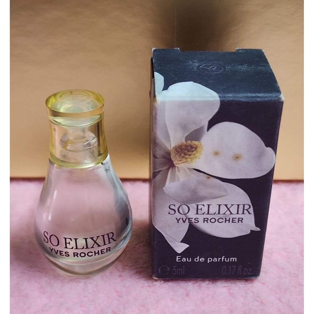ขวดน้ำหอมจิ๋ว​ So Elixir yves rocher สำหรับนักสะสม