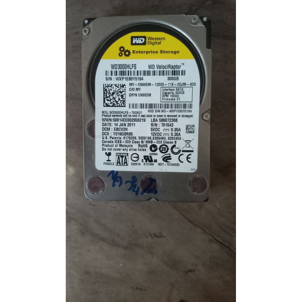 hhd2.5-300gb-gold-มือสองใช้งานได้