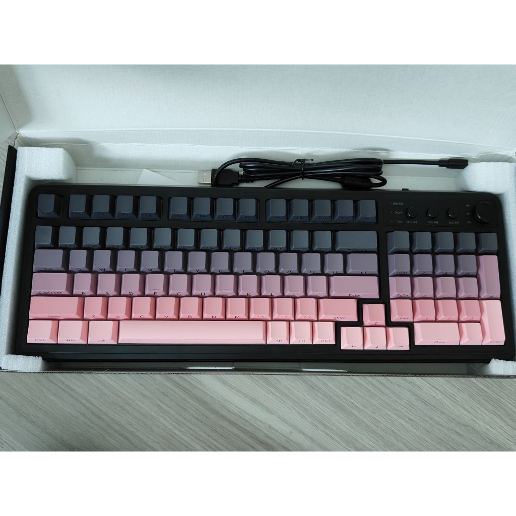 (มือ1) Aula S99 Silent Wireless Keyboard with RGB (คีบอร์ดไร้สาย 3 โหมด)