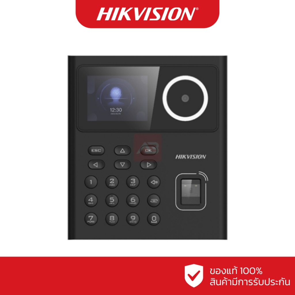 HIKVISION Face Access Terminal 2.4-inch LCD screen, 2 MP lens รุ่น DS-K1T320MFWX