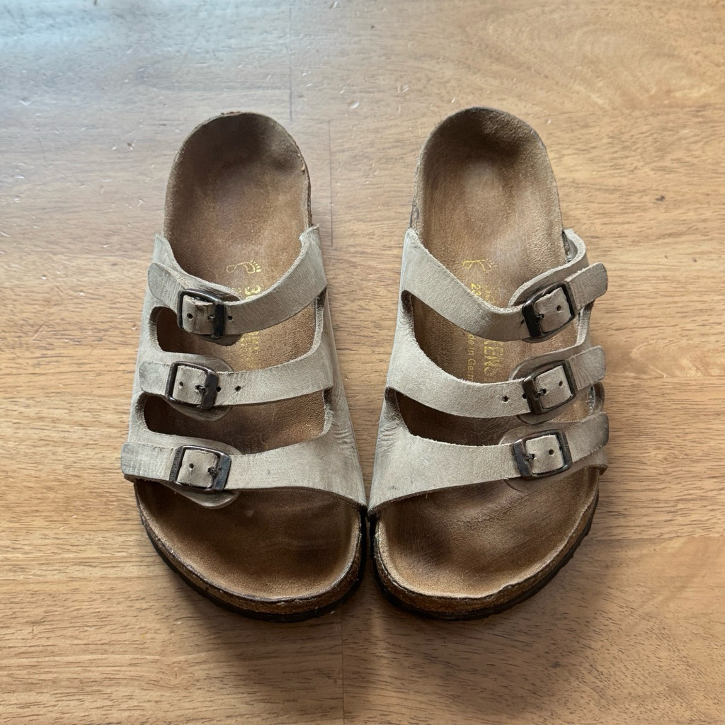 รองเท้า birkenstock มือสองของแท้ ไม่มีกล่อง ไซส์ 36