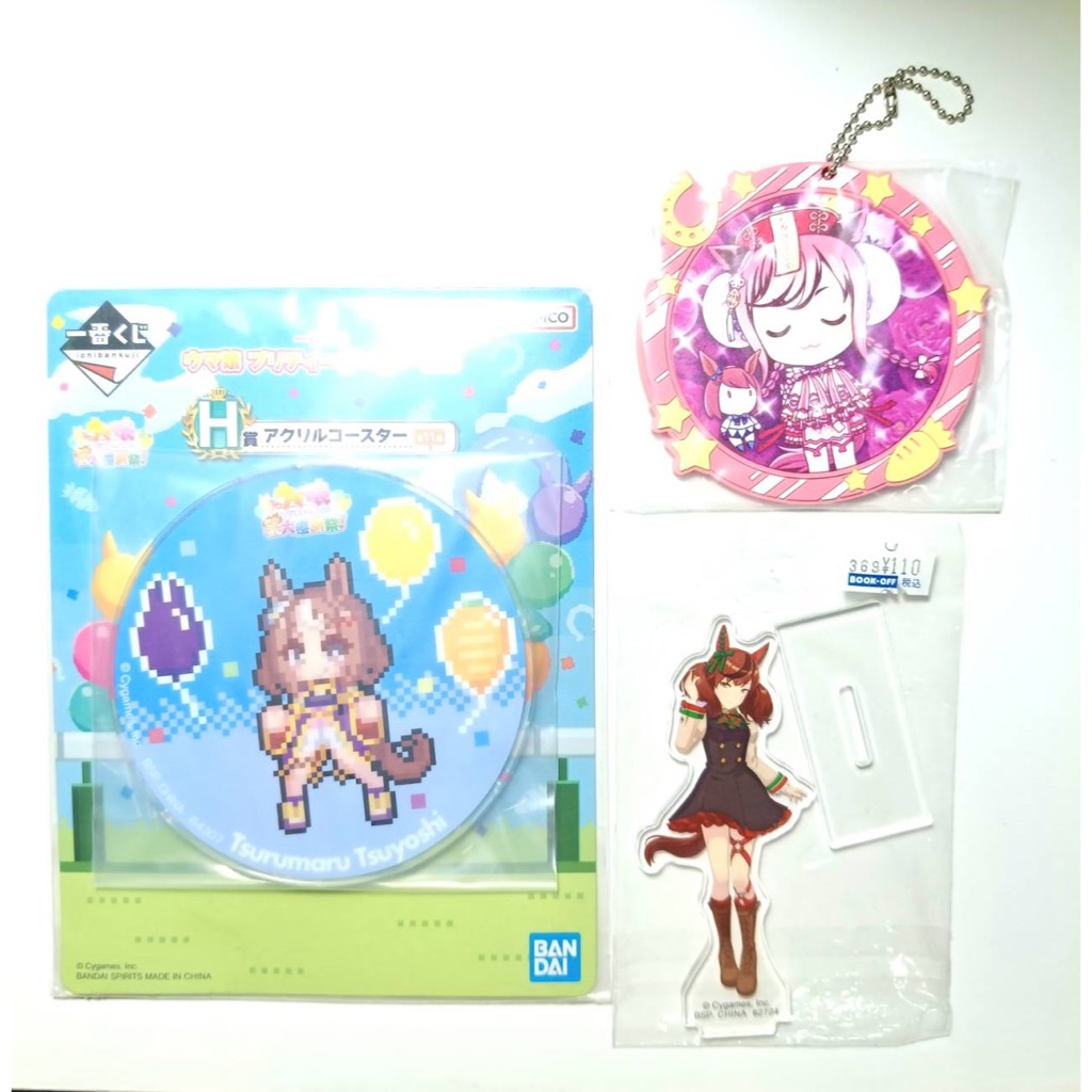 Uma musume พวงกุญแจ อะคริลิค แผ่นรองแก้วอะคริลิค งาน ichiban kuji ราคา ถูกที่สุด ดีลบีเคเค แกลเลอรีภาพที่ 2