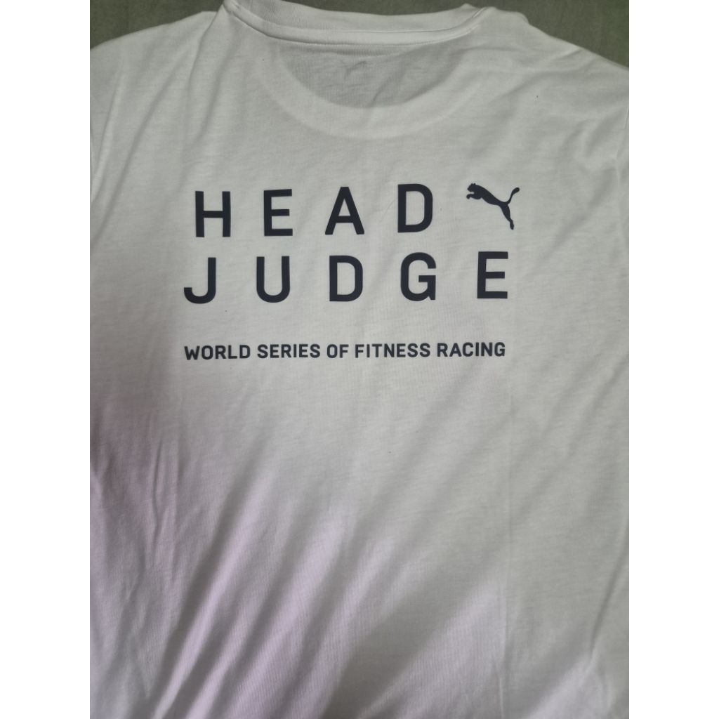 เสื้อ head judge hyrox ขาว M