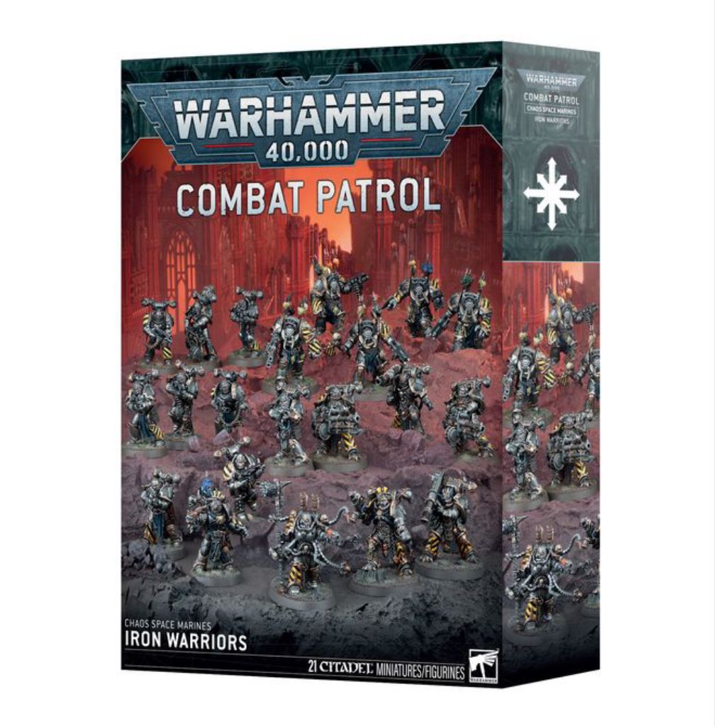 [พร้อมส่ง แยกขาย] Combat Patrol Iron Warriors Chaos Space Marine Warhammer 40K