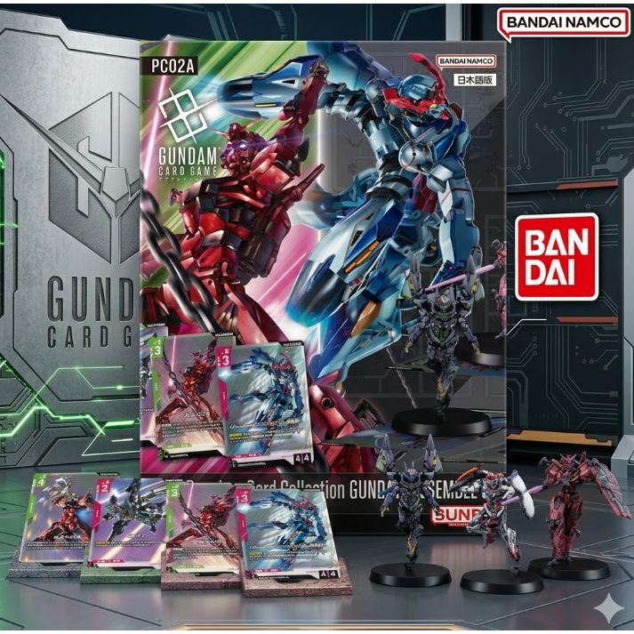 BANDAI Gundam Card Game Premium Card Collection PC02A GQuuuuuuX ของแท้