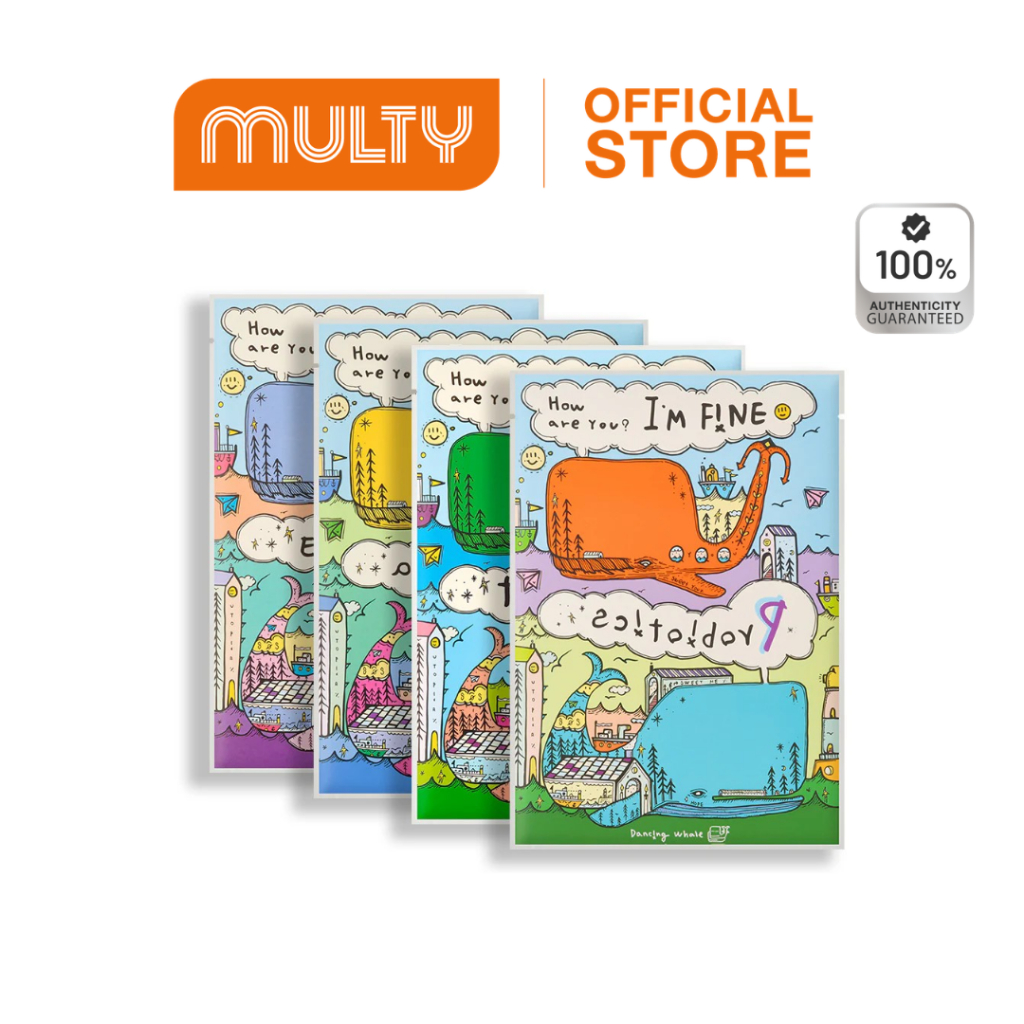 Dancing Whale Mask Pack Plus 28 g.แดนซ์ซิ่ง เวล มาส์ก