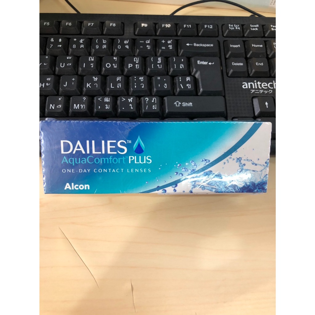Alcon Dailies Aqua Comfort Plus คอนแทคเลนส์รายวัน 15คู่ EXP.2028-12
