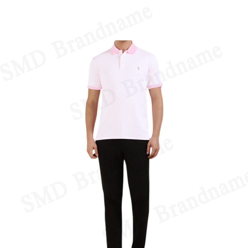 Polo Ralph Lauren เสื้อโปโลผู้ชาย รุ่น Custom Slim Fit Short Sleeve Polo Shirt Code: 710967874001 ราคา ถูกที่สุด ดีลบีเคเค แกลเลอรีภาพที่ 4