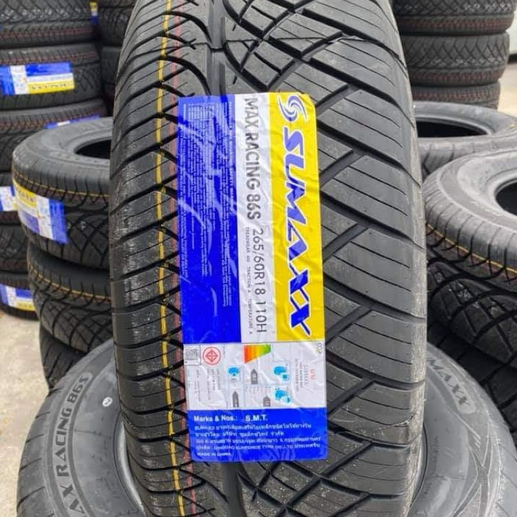 Sumaxx รุ่น MAXX RACING 86S ขนาด 245/45R18 275/40R18 255/50R18 ยางรถยนต์ ปี2026 ขอบ18 จำนวน 1 เส้น ราคา ถูกที่สุด ดีลบีเคเค