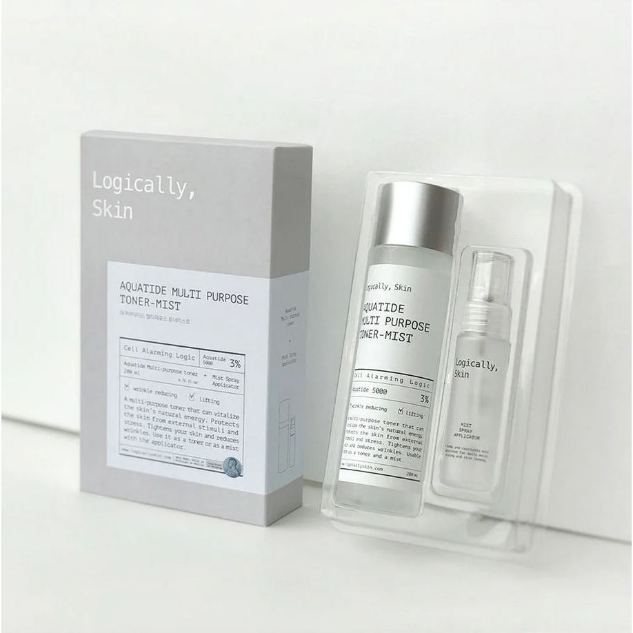 (พร้อมส่ง/ของแท้) Logically Skin Aquatide Multi-Purpose Toner Mist 200ml