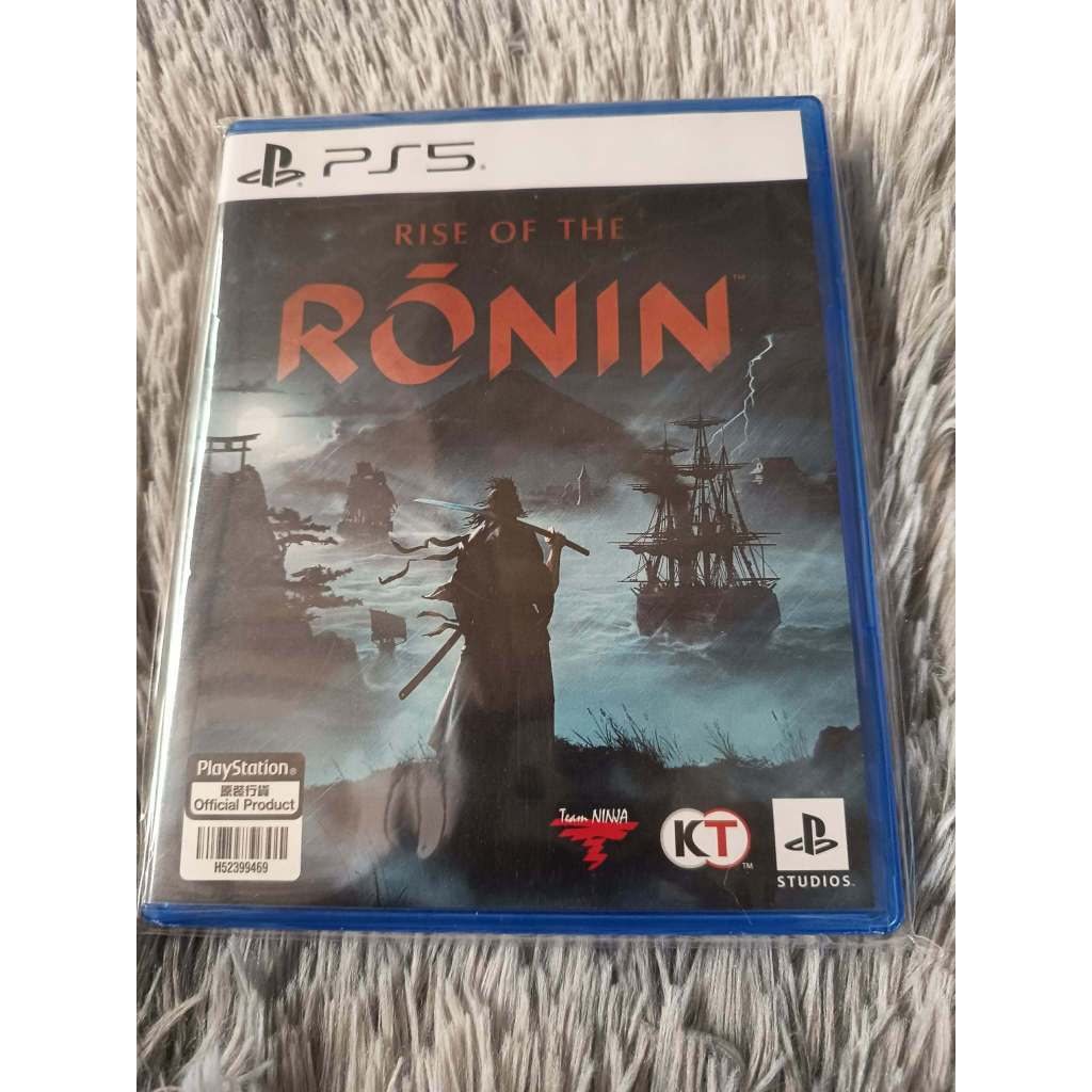 แผ่นเกมส์PS5 Sony แผ่นเกม PS5 Rise of the Ronin มือสองภาษาไทย
