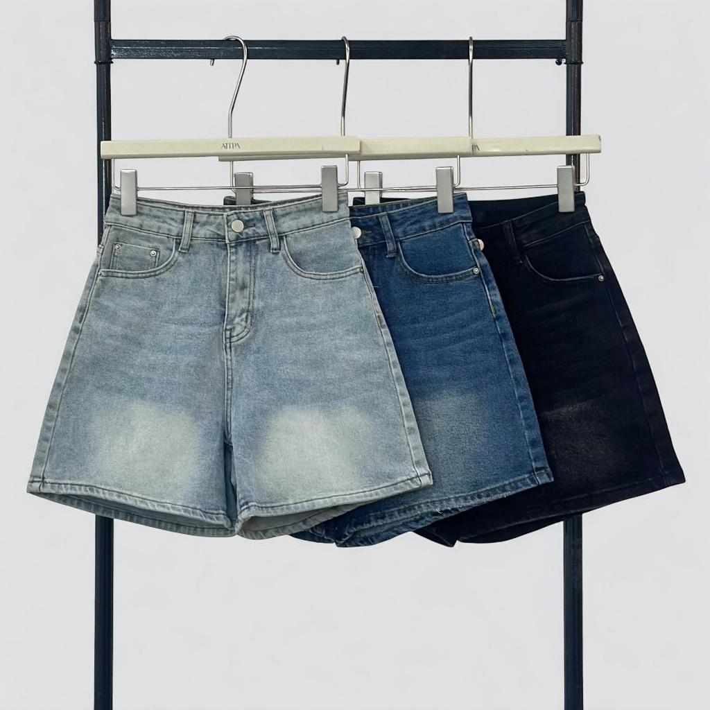 ATIPA - Clean Fit Denim Short (#A039) | กางเกงยีนส์ขาสั้น ATIPA