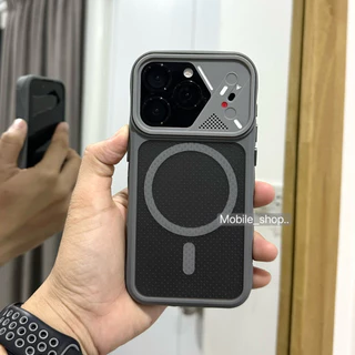 🔥มีส่งด่วน ในกทม.🔥 เคสไอโฟน เคสกันกระแทก Magnetic กันรอยนิ้วมือ ดีไซน์17Series ปิดปุ่มคาเมร่า