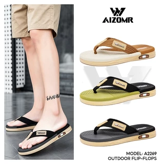 AIZOMR รองเท้าแตะผู้ชาย ดีไซน์ดั้งเดิม วัสดุ EVA กันลื่น แห้งเร็ว รุ่น A2269