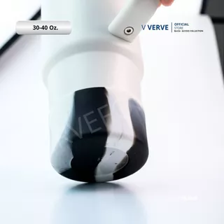 Verve - ยางรองแก้วซิลิโคน ขนาด 7.5 ซม. สำหรับแก้ว Stanley หลากหลายสี กันกระแทก • ลดเสียง • เพิ่มสไตล์ให้ Tumbler ของคุณ