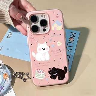 2in1 แมว เคส For VIVO V40 Pro Y02A Y02T Y27S Y36 Y77T Y91C Y50 Y30 Y17S Y16 Y19S Y22 Y03 Y18 Y15S Y15A Y17 Y12 Y20 Y21