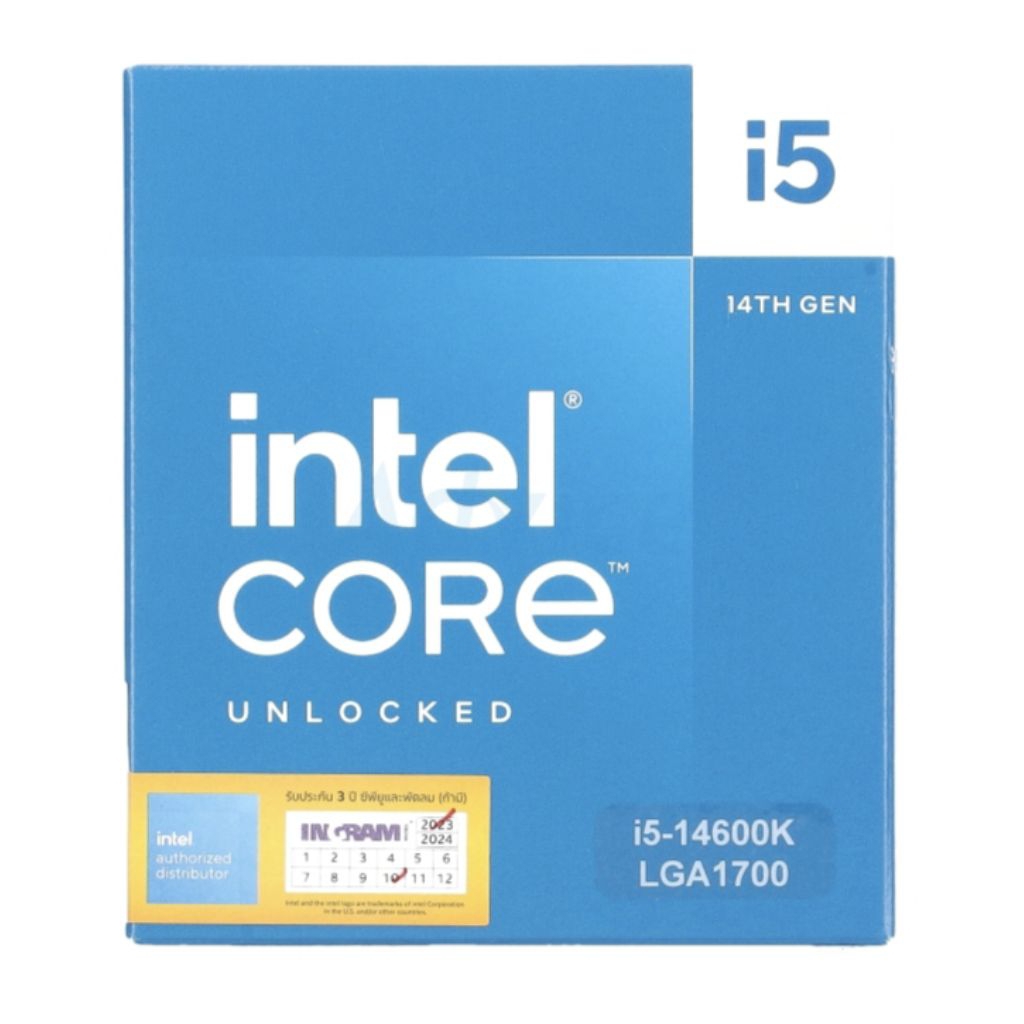 มือ1 Intel LGA 1700 Core i5 14600K