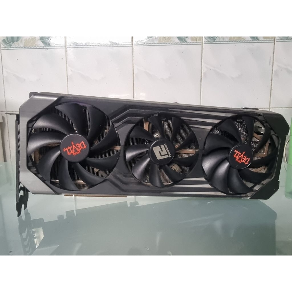 (มือ2) PowerColor RX6700xt 12gb Devils