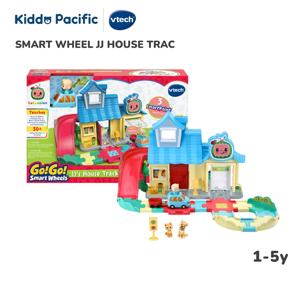 VTECH COCOMELON SMART WHEEL JJ HOUSE TRAC ของเล่น