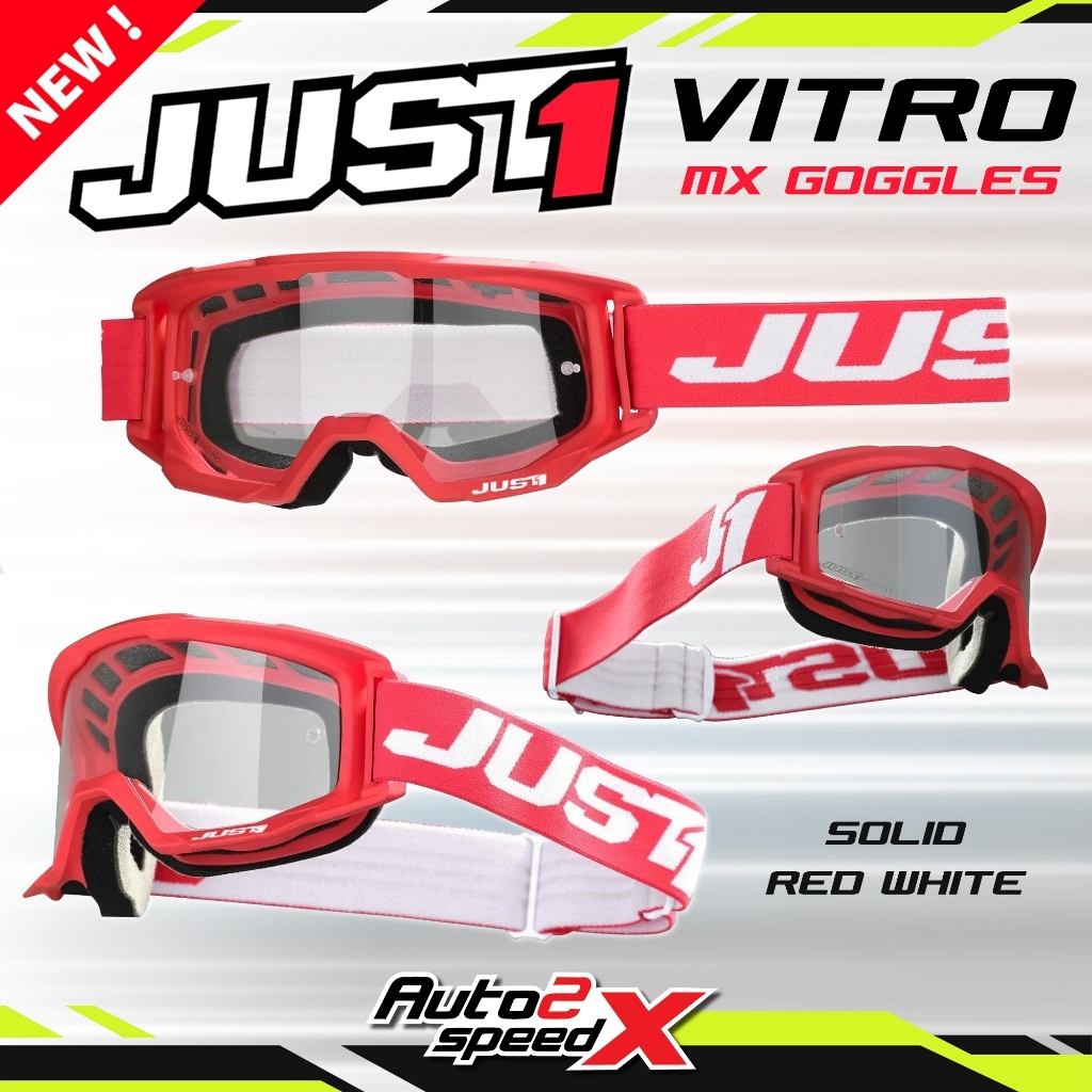 แว่นวิบาก JUST1 VITRO GOOGLES เอ็นดูโร่ ENDURO 2023 dirt  enduro แว่นกันลม โมโตครอส