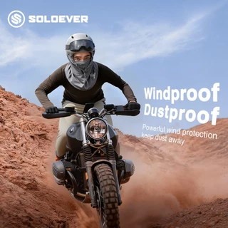 SOLOEVERหน้ากากป้องกันรังสียูวี หน้ากากป้องกันแสงแดด 3in1 UPF50+ เย็น ระบายอากาศได้ดี การท่องเที่ยว