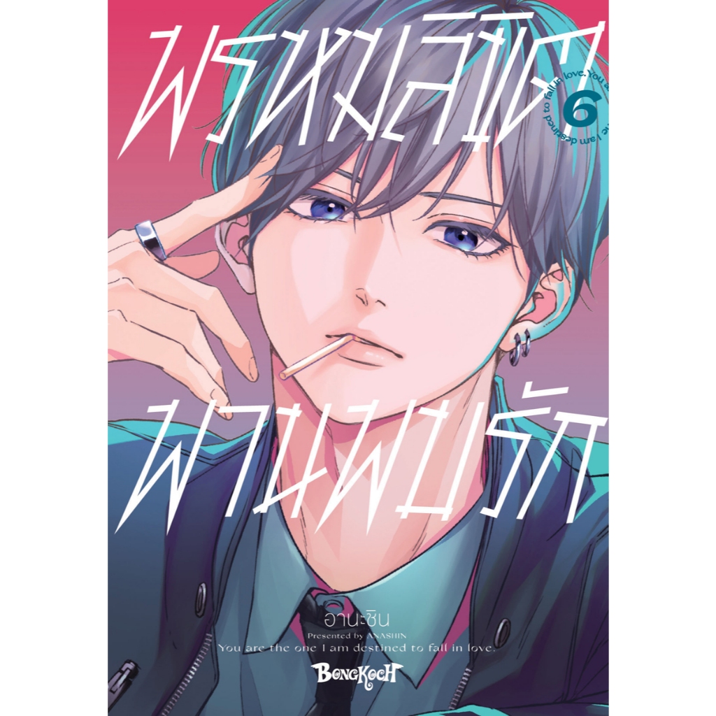 บงกช bongkoch หนังสือการ์ตูนเรื่อง พรหมลิขิตพานพบรัก เล่ม 6