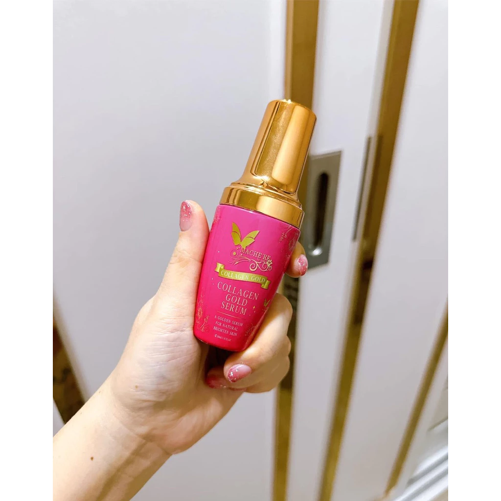 ล็อตใหม่ เพิ่มปริมาน 35 ml. จำนวนจำกัด!! คอลลาเจนทองคำมาเชอรี่ของแท้ 100% สกินแคร์ Skincare บำรุง ผิวหน้า thumbnail 7