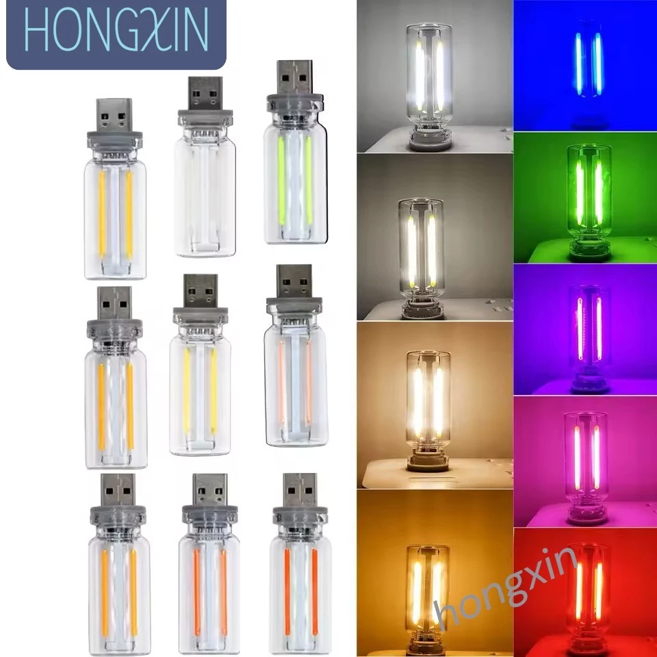 ไฟกลางคืนแบบพกพา HY8818 เป็นหลอดไฟ LED ขนาดเล็กที่เชื่อมต่อผ่านพอร์ต USB มาพร้อมสวิตช์สัมผัสและฟังก์ชันหรี่แสงได้
