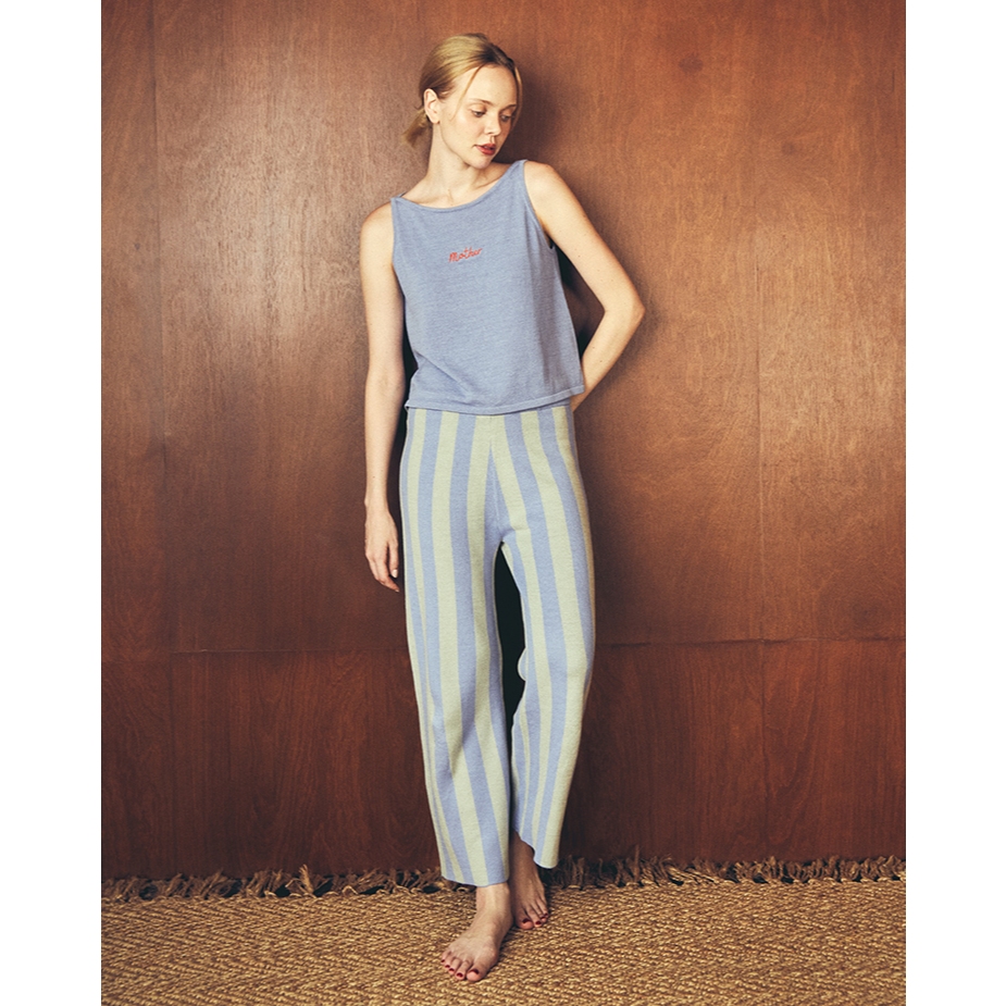 Knittle Tomato - Montauk Striped Easy Pants