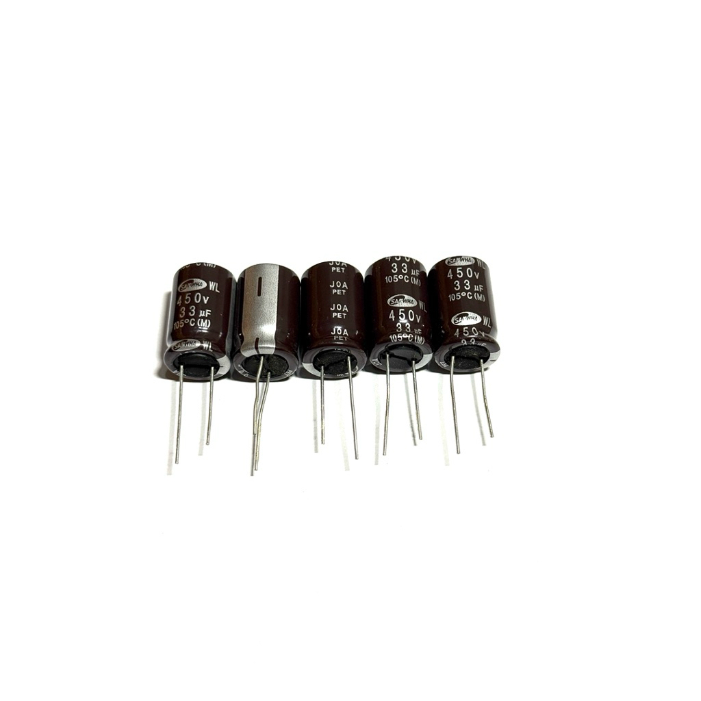 capacitor  ตัวเก็บประจุ 100uf 400v ราคาต่อตัว 105องศา