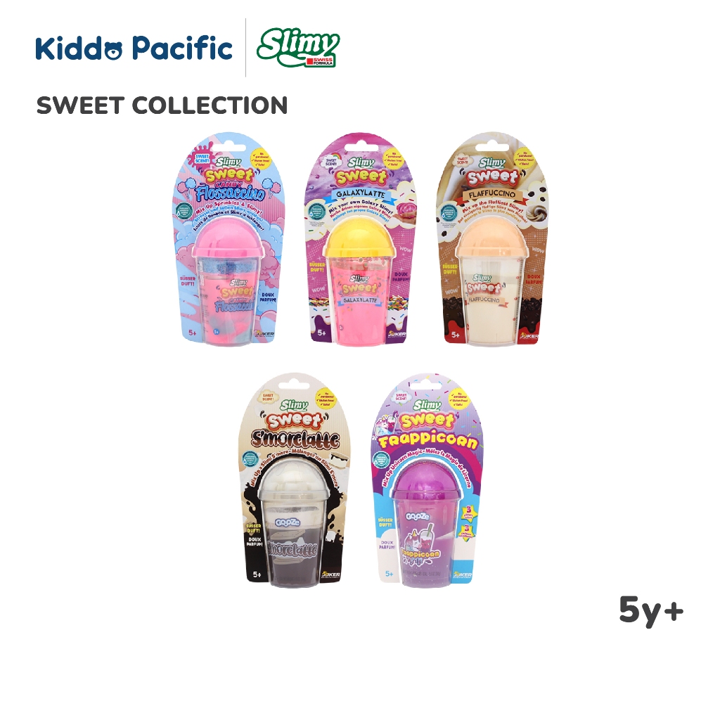 SLIMY SWEET COLLECTION CANDY FLOSSACCINO ของเล่นสไลม์เนื้อนุ่ม