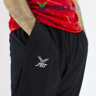 กางเกงวอร์ม ขาจั้ม FBT 22708 B2F712 ตัดต่อ แต่งลาย เอฟบีที