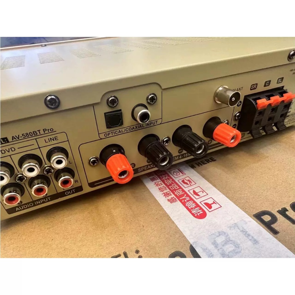 580PRO 5000 วัตต์ ระบบเสียงเซอร์ราวด์ 5 แชนแนล ชุดแอมป์ + ลำโพง 6.5 นิ้ว บลูทูธ 5.4 คาราโอเกะที่บ้าน Bluetooth Amplifier ราคา ถูกที่สุด ดีลบีเคเค แกลเลอรีภาพที่ 7