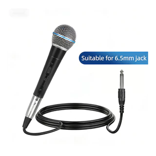 ไมค์สาย,ไมโครโฟน sm58/แท้ 5เมตร สาย,ไมค์สายของแท้,ไมค์ร้องเพลง,ไมค์คาราโอเกะ,ไมค์สายอย่างดี,microphone