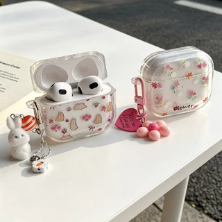 ส่งจากไทย เคสหูฟัง เเถมสายห้อย สำหรับเคส Airpods รุ่น Airpods 1/2 Airpods 3 Airpods 4 Airpods pro pro2 pro3 j201
