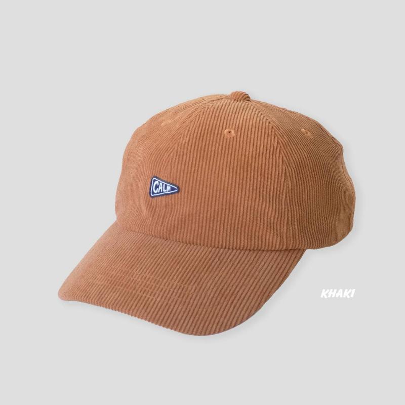 Calm Corduroy Basic Cap | Winter Fall 2022 หมวกลูกฟูก คราม แคมป์ ราคา ถูกที่สุด ดีลบีเคเค แกลเลอรีภาพที่ 7
